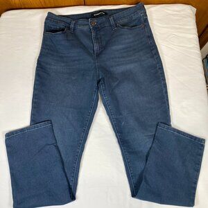 Bandolino Amy Jeans Women's 12 Blue Cotton Blend
